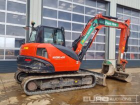 2022 Kubota KX080-4A2 6 Ton+ Excavators For Auction: Leeds – 23rd, 24th, 25th, 26th October @ 08:00am full