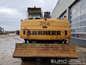 Liebherr A314 Litronic Wheeled Excavators For Auction: Leeds – 23rd, 24th, 25th, 26th October @ 08:00am full