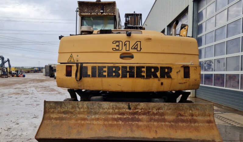 Liebherr A314 Litronic Wheeled Excavators For Auction: Leeds – 23rd, 24th, 25th, 26th October @ 08:00am full