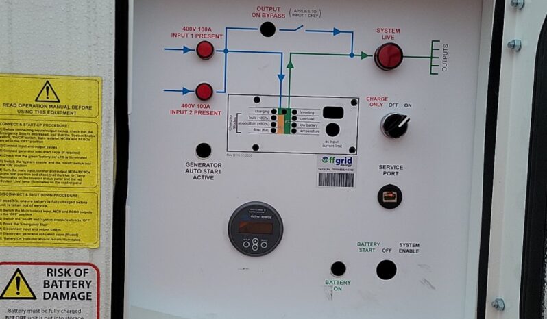 2021 Off Grid INGENIUM LX 30/90 Generators For Auction: Leeds – 23rd, 24th, 25th, 26th October @ 08:00am full