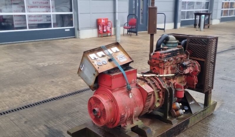 Shannon Power Generator, 4 Cylinder Engine Generators For Auction: Leeds – 23rd, 24th, 25th, 26th October @ 08:00am