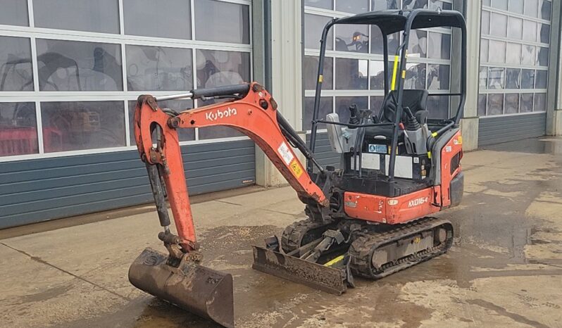 2015 Kubota KX016-4 Mini Excavators For Auction: Leeds – 23rd, 24th, 25th, 26th October @ 08:00am