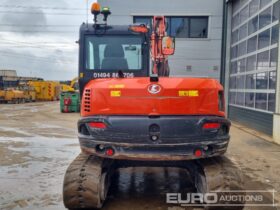 2022 Kubota KX080-4A2 6 Ton+ Excavators For Auction: Leeds – 23rd, 24th, 25th, 26th October @ 08:00am full