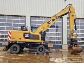 2017 CAT MH3022 Wheeled Excavators For Auction: Leeds – 23rd, 24th, 25th, 26th October @ 08:00am full