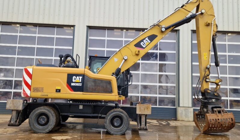 2017 CAT MH3022 Wheeled Excavators For Auction: Leeds – 23rd, 24th, 25th, 26th October @ 08:00am full