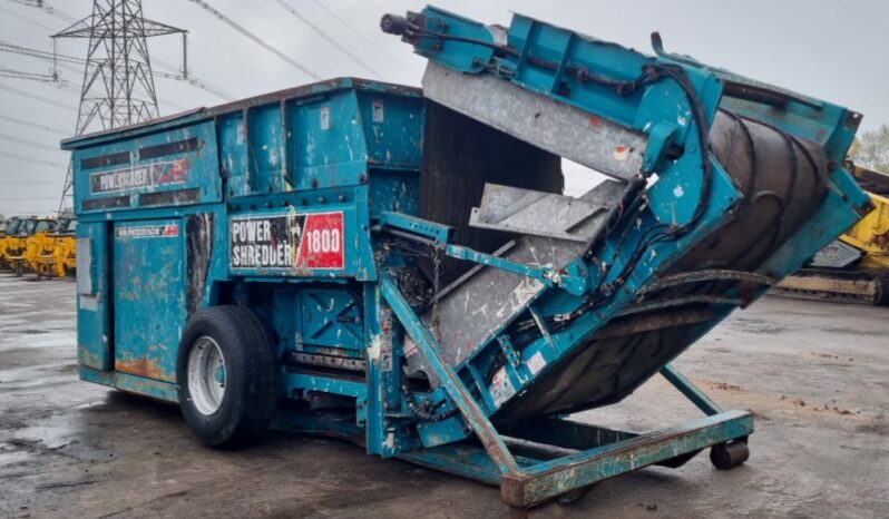 Powerscreen POWER SHREDDER 1800 Shredders For Auction: Leeds – 23rd, 24th, 25th, 26th October @ 08:00am full