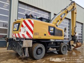 2017 CAT MH3022 Wheeled Excavators For Auction: Leeds – 23rd, 24th, 25th, 26th October @ 08:00am full