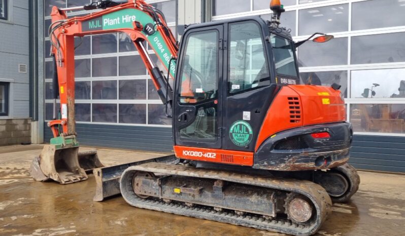 2022 Kubota KX080-4A2 6 Ton+ Excavators For Auction: Leeds – 23rd, 24th, 25th, 26th October @ 08:00am full