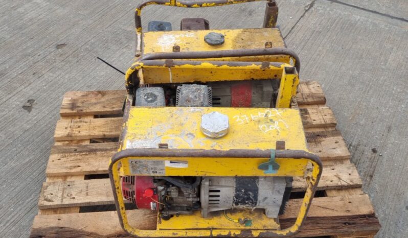 Harrington 3.5Kva Generator, Honda Engine (2 of) Generators For Auction: Leeds – 23rd, 24th, 25th, 26th October @ 08:00am full