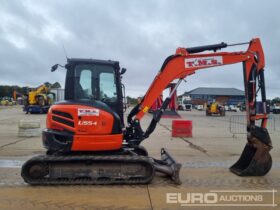 2015 Kubota U55-4 Mini Excavators For Auction: Leeds – 23rd, 24th, 25th, 26th October @ 08:00am full