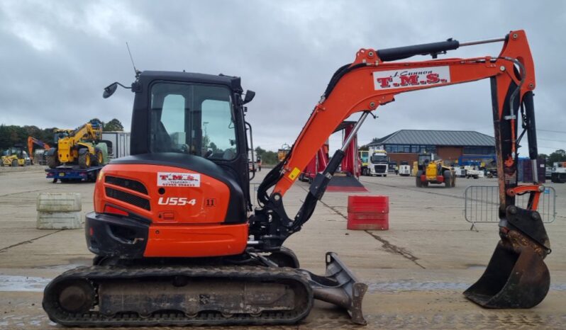 2015 Kubota U55-4 Mini Excavators For Auction: Leeds – 23rd, 24th, 25th, 26th October @ 08:00am full