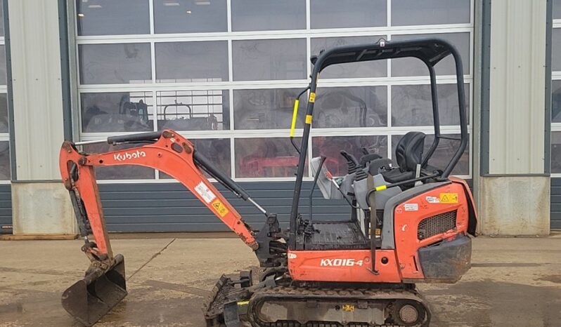 2015 Kubota KX016-4 Mini Excavators For Auction: Leeds – 23rd, 24th, 25th, 26th October @ 08:00am full