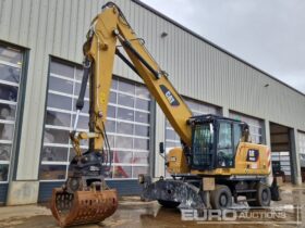 2017 CAT MH3022 Wheeled Excavators For Auction: Leeds – 23rd, 24th, 25th, 26th October @ 08:00am