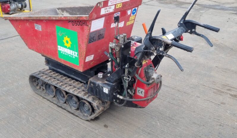 Honda TD500HL Tracked Dumpers For Auction: Leeds – 23rd, 24th, 25th, 26th October @ 08:00am full