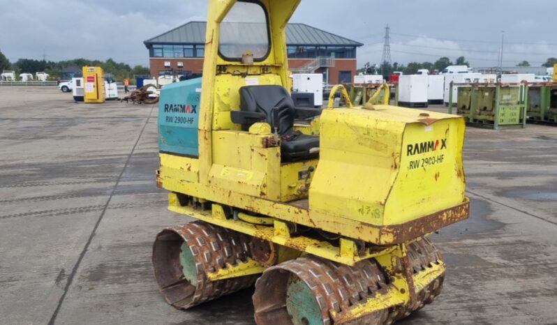 Rammax RW-2900HF Rollers For Auction: Leeds – 23rd, 24th, 25th, 26th October @ 08:00am full