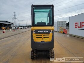 2016 Volvo EC18D Mini Excavators For Auction: Leeds – 23rd, 24th, 25th, 26th October @ 08:00am full