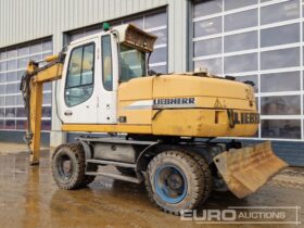 Liebherr A314 Litronic Wheeled Excavators For Auction: Leeds – 23rd, 24th, 25th, 26th October @ 08:00am full