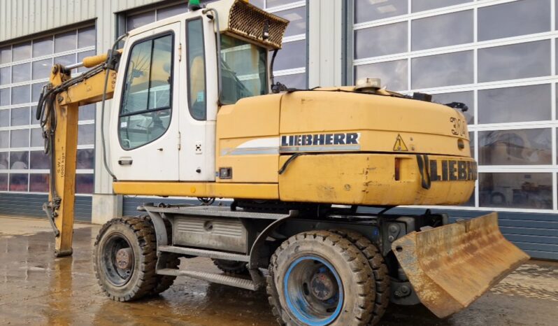 Liebherr A314 Litronic Wheeled Excavators For Auction: Leeds – 23rd, 24th, 25th, 26th October @ 08:00am full