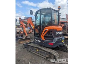 2021 Doosan DX35Z Mini Excavators For Auction: Leeds – 23rd, 24th, 25th, 26th October @ 08:00am