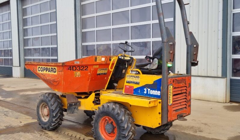 Thwaites 3 Ton Site Dumpers For Auction: Leeds – 23rd, 24th, 25th, 26th October @ 08:00am full