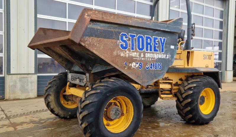 Barford SK10000 Site Dumpers For Auction: Leeds – 23rd, 24th, 25th, 26th October @ 08:00am