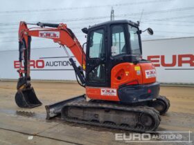 2015 Kubota U55-4 Mini Excavators For Auction: Leeds – 23rd, 24th, 25th, 26th October @ 08:00am full