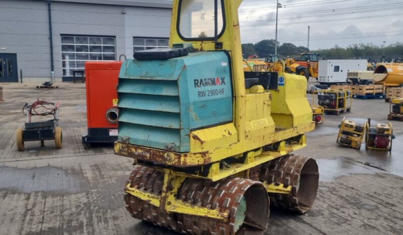 Rammax RW-2900HF Rollers For Auction: Leeds – 23rd, 24th, 25th, 26th October @ 08:00am full