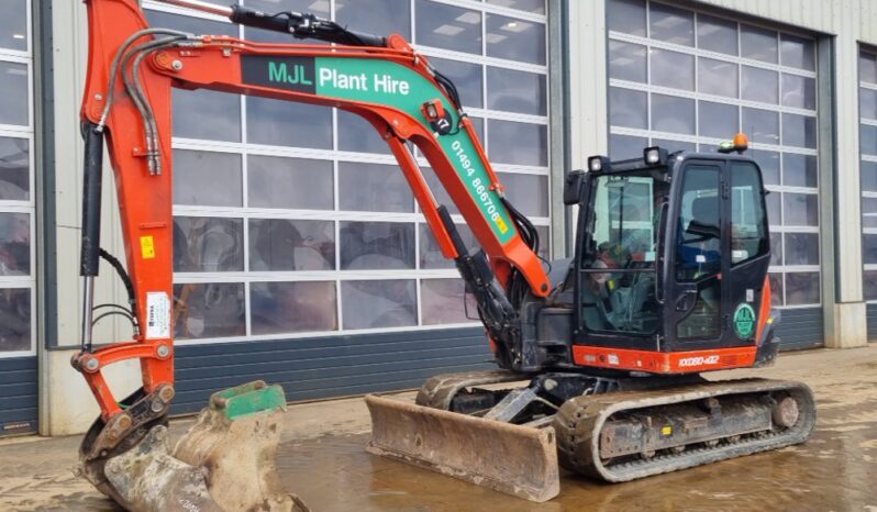 2022 Kubota KX080-4A2 6 Ton+ Excavators For Auction: Leeds – 23rd, 24th, 25th, 26th October @ 08:00am