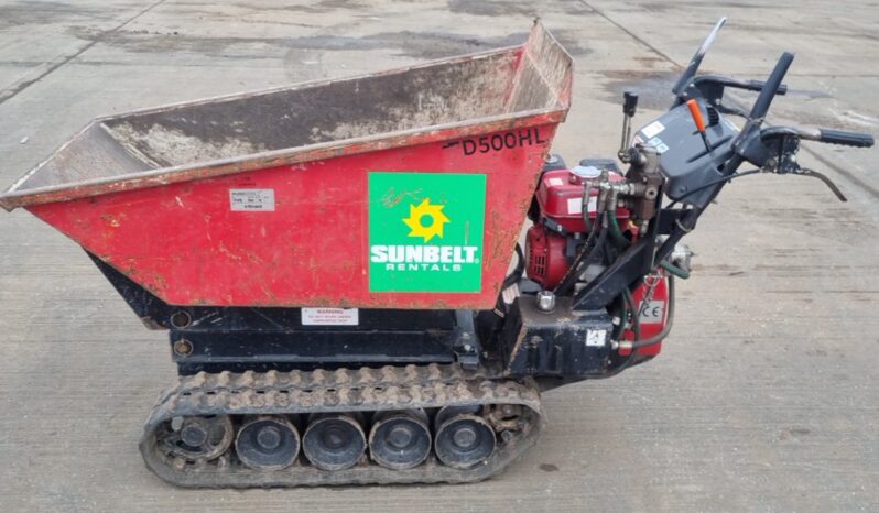 Honda TD500HL Tracked Dumpers For Auction: Leeds – 23rd, 24th, 25th, 26th October @ 08:00am full