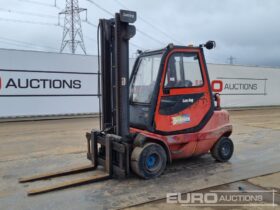 Linde H35D-03 Forklifts For Auction: Leeds – 23rd, 24th, 25th, 26th October @ 08:00am