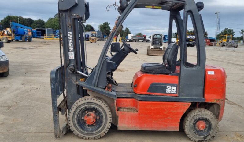 Nissan UD02A25PQ Forklifts For Auction: Leeds – 23rd, 24th, 25th, 26th October @ 08:00am full