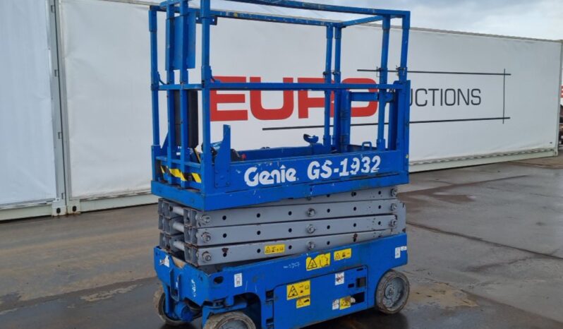 Genie GS1932 Manlifts For Auction: Leeds – 23rd, 24th, 25th, 26th October @ 08:00am