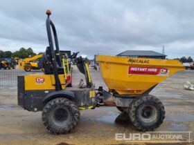 2018 Mecalac TA3S Site Dumpers For Auction: Leeds – 23rd, 24th, 25th, 26th October @ 08:00am full