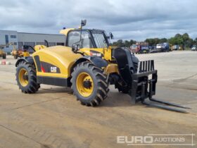 2015 CAT TH407C Telehandlers For Auction: Leeds – 23rd, 24th, 25th, 26th October @ 08:00am full