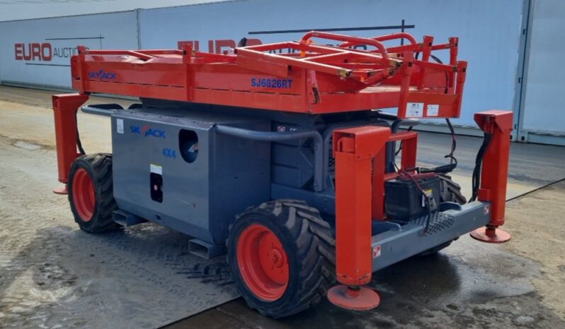 SkyJack SJ6826RT Manlifts For Auction: Leeds – 23rd, 24th, 25th, 26th October @ 08:00am full