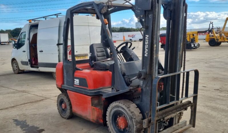 Nissan UD02A25PQ Forklifts For Auction: Leeds – 23rd, 24th, 25th, 26th October @ 08:00am full