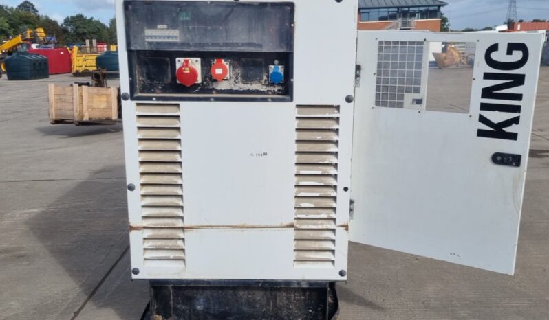 2015 Genmac KING G60PSA Generators For Auction: Leeds – 23rd, 24th, 25th, 26th October @ 08:00am full