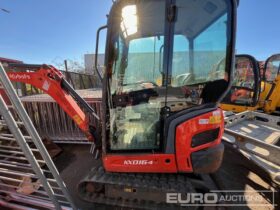 2017 Kubota KX016-4 Mini Excavators For Auction: Leeds – 23rd, 24th, 25th, 26th October @ 08:00am