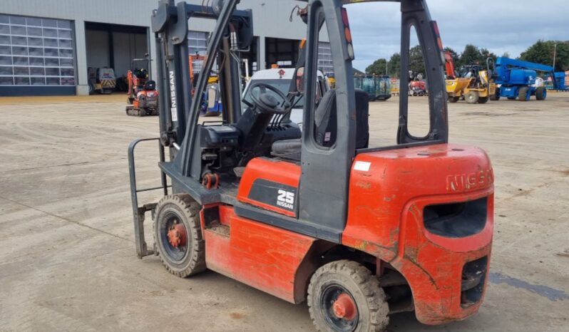 Nissan UD02A25PQ Forklifts For Auction: Leeds – 23rd, 24th, 25th, 26th October @ 08:00am full