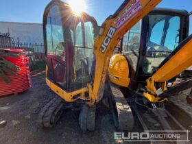 2014 JCB 8018 Mini Excavators For Auction: Leeds – 23rd, 24th, 25th, 26th October @ 08:00am