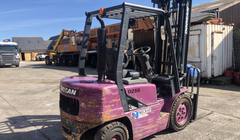 Doosan D25S-5 , 25 ton diesel forklift full