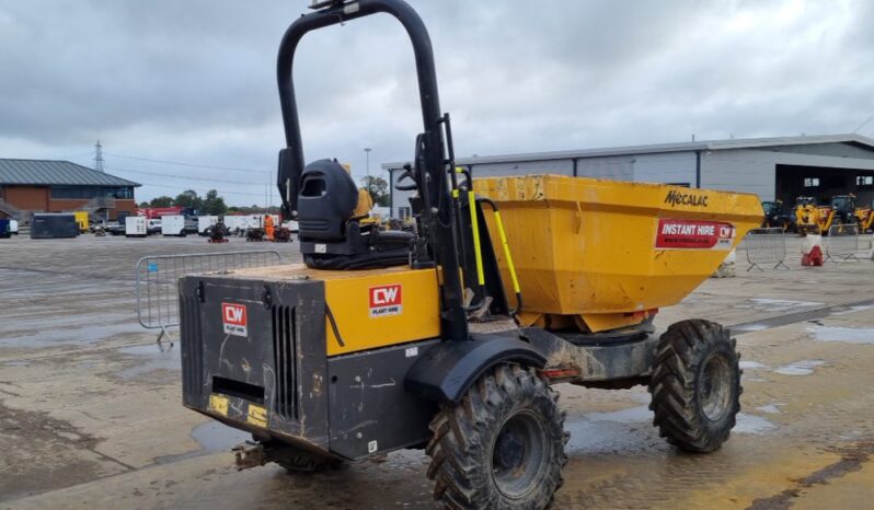 2018 Mecalac TA3S Site Dumpers For Auction: Leeds – 23rd, 24th, 25th, 26th October @ 08:00am full