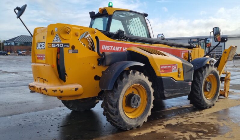 2019 JCB 540-170 Telehandlers For Auction: Leeds – 23rd, 24th, 25th, 26th October @ 08:00am full