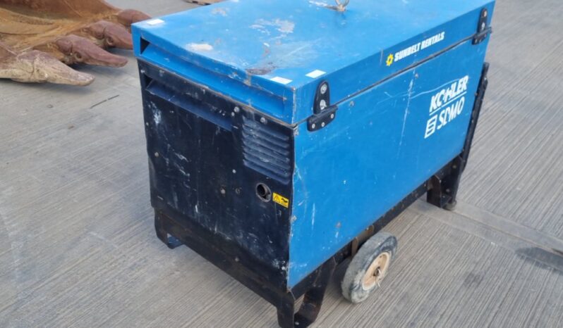 SDMO Portable 12kVA Generator, Kohler Engine Generators For Auction: Leeds – 23rd, 24th, 25th, 26th October @ 08:00am full