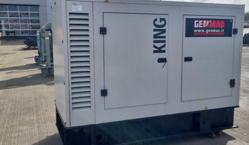 2015 Genmac KING G60PSA Generators For Auction: Leeds – 23rd, 24th, 25th, 26th October @ 08:00am full