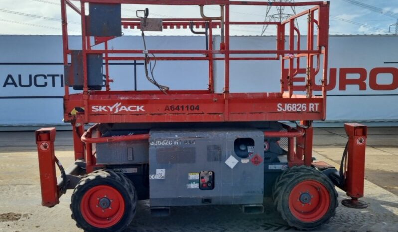 2014 SkyJack SJ6826RT Manlifts For Auction: Leeds – 23rd, 24th, 25th, 26th October @ 08:00am full