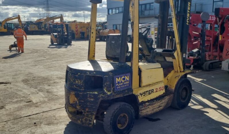 Hyster H2.50XM Forklifts For Auction: Leeds – 23rd, 24th, 25th, 26th October @ 08:00am full