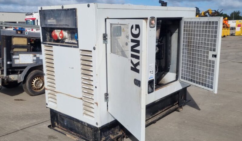 2015 Genmac KING G60PSA Generators For Auction: Leeds – 23rd, 24th, 25th, 26th October @ 08:00am