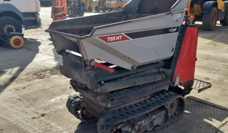 2021 C&F T85.1.2 HT Tracked Dumpers For Auction: Leeds – 23rd, 24th, 25th, 26th October @ 08:00am