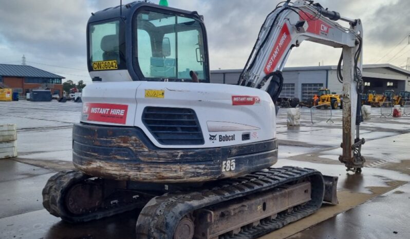 2018 Bobcat E85 6 Ton+ Excavators For Auction: Leeds – 23rd, 24th, 25th, 26th October @ 08:00am full